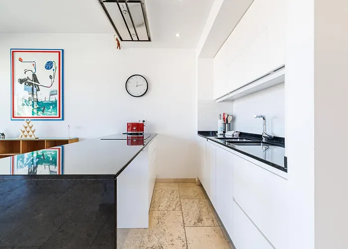 Skyline 2-bedroom Flat With Epic Views - Roi Chevalier 昂蒂布